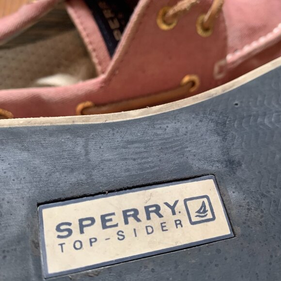 Pink Sperry nautical shoes, size 8.5 W - Picture 14 of 15